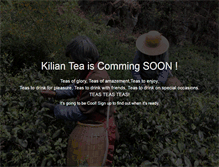 Tablet Screenshot of kiliantea.com